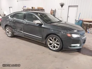 2018 Chevrolet Impala Premier with VIN 2G1125S33J9135718, listed as a IAAI auction lot 41452446 with 153,183 mi miles. Bid and sale history available at carsss.com. Image 1.