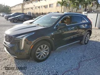 2019 Cadillac XT4 FWD Premium Luxury with VIN 1GYFZCR46KF117955, listed as a Copart auction lot 62145385 with 10,474 mi miles and Salvage title. Bid and sale history available at DreamBid. Image 1.