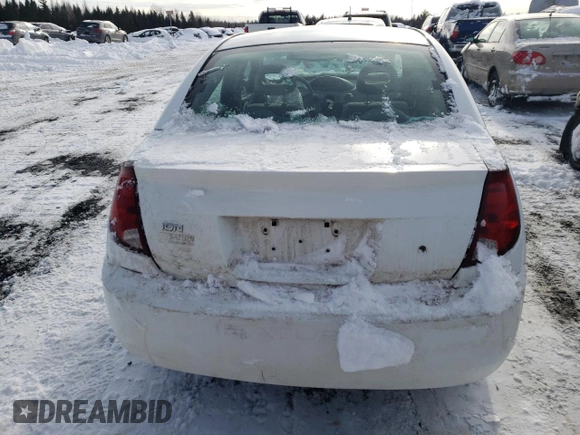 2007 Saturn ION with VIN 1G8AJ55F17Z209663, listed as a Copart auction lot 43846215 with 0 mi miles and Salvage Title. Bid and sale history available at carsss.com. Image 6.