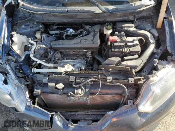 2016 Nissan Rogue SV with VIN KNMAT2MV7GP711922, listed as a Copart auction lot 42091335 with Not Provided miles and Salvage Title. Bid and sale history available at DreamBid. Image 11.