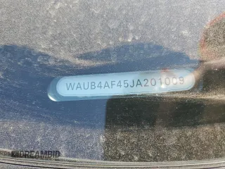 2018 Audi S4 Premium Plus with VIN WAUB4AF45JA201009, listed as a Copart auction lot 65605514 with 69,900 mi miles and Salvage Title. Bid and sale history available at carsss.com. Image 12.