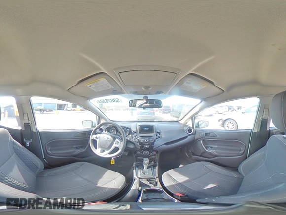 2017 Ford Fiesta SE with VIN 3FADP4BJXHM137312, listed as a Copart auction lot 53076325 with 39,068 mi miles and Salvage Title. Bid and sale history available at DreamBid. Image 14.