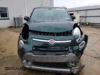 2014 FIAT 500L Trekking with VIN ZFBCFADH3EZ011436, listed as a Copart auction lot 60106865 with 43,232 mi miles and Salvage title. Bid and sale history available at DreamBid. Image 5.