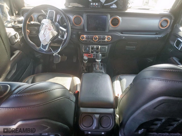 2022 Jeep Gladiator Mojave with VIN 1C6JJTEG6NL164679, listed as a Copart auction lot 48746505 with 35,820 mi miles and Salvage Title. Bid and sale history available at carsss.com. Image 8.