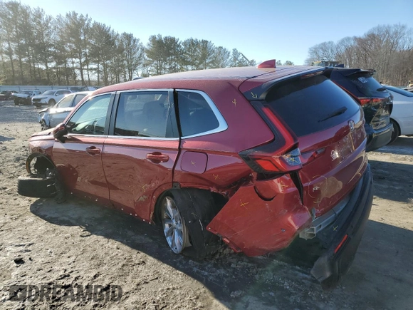 2025 Honda CR-V EX-L with VIN 2HKRS4H79SH424874, listed as a Copart auction lot 41631625 with Not Provided miles and Salvage Title. Bid and sale history available at DreamBid. Image 2.