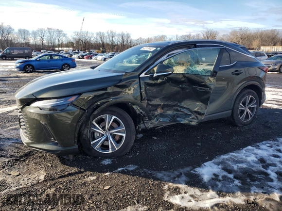 2024 Lexus RX with VIN 2T2BBMCA7RC041724, listed as a Copart auction lot 43319385 with 11,837 mi miles and Salvage Title. Bid and sale history available at carsss.com. Image 1.