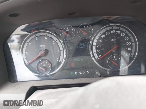 2009 Dodge 1500 SLT with VIN 1D3HV13T99J528876, listed as a IAAI auction lot 42015763 with 237,065 mi miles and . Bid and sale history available at DreamBid. Image 7.