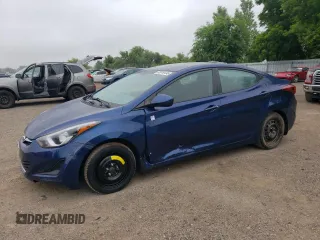2016 Hyundai Elantra SE with VIN 5NPDH4AE8GH787921, listed as a Copart auction lot 63910495 with 158,476 mi miles and Clean title. Bid and sale history available at DreamBid. Image 1.