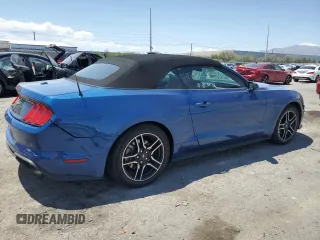2022 Ford Mustang EcoBoost with VIN 1FATP8UH1N5125662, listed as a Copart auction lot 60558445 with 43,781 mi miles and Salvage title. Bid and sale history available at DreamBid. Image 3.