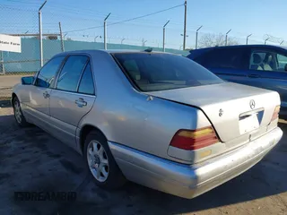 1996 Mercedes-Benz S 320 with VIN WDBGA32E9TA307279, listed as a IAAI auction lot 41631747 with 189,048 mi miles and . Bid and sale history available at DreamBid. Image 3.