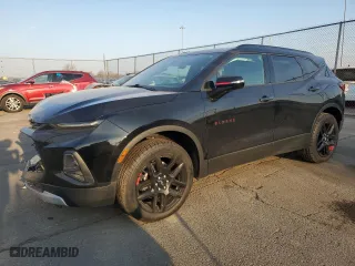 2021 Chevrolet Blazer LT with VIN 3GNKBCRS3MS570928, listed as a Copart auction lot 48941235 with 52,657 mi miles and Salvage Title. Bid and sale history available at carsss.com. Image 1.