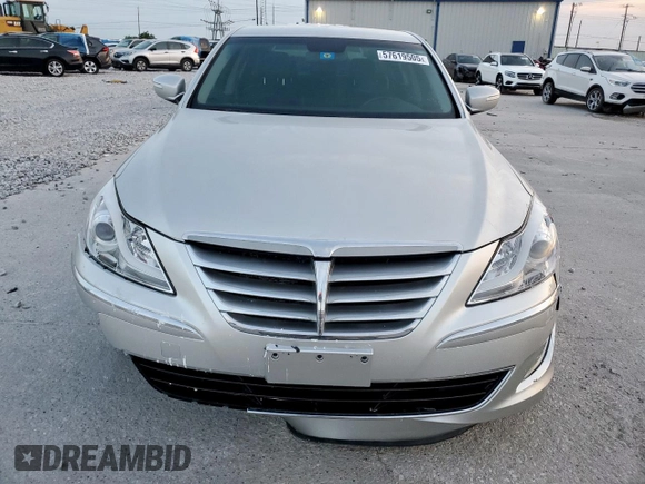 2013 Hyundai Genesis 3.8L z VIN KMHGC4DD8DU254060, wystawiony jako Copart lot #57619505 z przebiegiem 21 210 mil mil oraz Szkoda całkowita • Salvage title. Historia ofert i sprzedaży dostępna na DreamBid. Obrazek 5.
