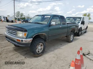 1997 Toyota T100 SR5 with VIN JT4UN24D6V0047147, listed as a Copart auction lot 54505115 with 198,535 mi miles and Clean Title. Bid and sale history available at DreamBid. Image 1.