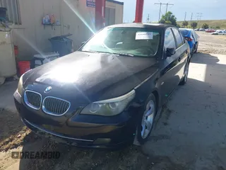 2008 BMW 5 Series 528i with VIN WBANU53568CT03323, listed as a IAAI auction lot 41646549 with Not Provided miles and . Bid and sale history available at carsss.com. Image 2.