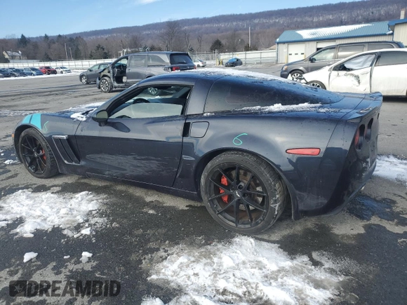 2013 Chevrolet Corvette Grand Sport 3LT with VIN 1G1YW2DWXD5101091, listed as a Copart auction lot 42223795 with 123,710 mi miles and Salvage title. Bid and sale history available at DreamBid. Image 2.