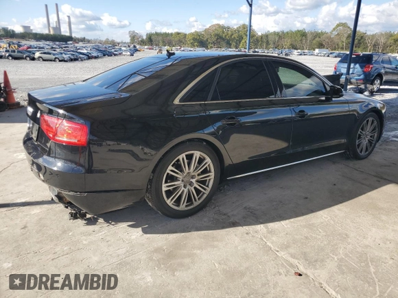 2013 Audi A8 3.0L z VIN WAUAGAFD9DN005655, wystawiony jako Copart lot #82819524 z przebiegiem 159 545 mil mil oraz Szkoda całkowita • Salvage title. Historia ofert i sprzedaży dostępna na DreamBid. Obrazek 3.
