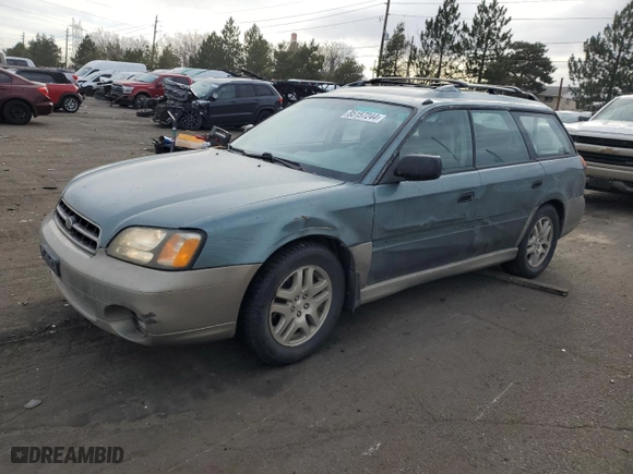 2001 Subaru Legacy Wagon Outback w/RB Equip with VIN 4S3BH665817613869, listed as a Copart auction lot 85157244 with 192,848 mi miles and Clean Title. Bid and sale history available at carsss.com. Image 1.