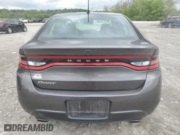 2015 Dodge Dart SXT with VIN 1C3CDFBB9FD165568, listed as a Copart auction lot 55961255 with 145,154 mi miles and Salvage title. Bid and sale history available at DreamBid. Image 6.