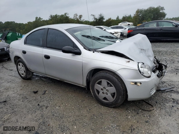 2005 Dodge Neon SE with VIN 1B3ES26C25D149847, listed as a Copart auction lot 75435004 with 144,216 mi miles and Non Repairable. Bid and sale history available at carsss.com. Image 4.