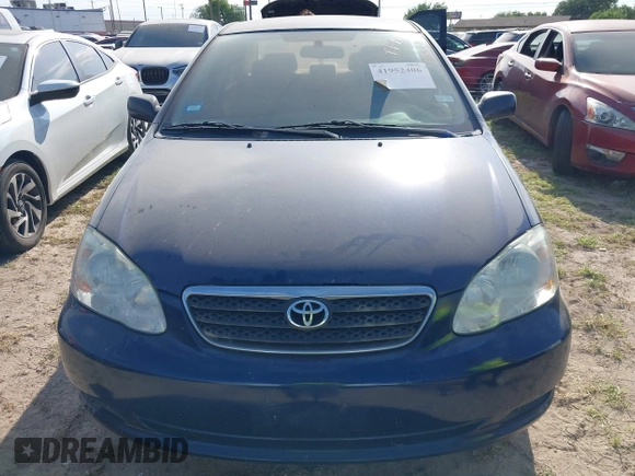 2007 Toyota Corolla CE with VIN 1NXBR32EX7Z904400, listed as a IAAI auction lot 41952406 with 141,655 mi miles and . Bid and sale history available at DreamBid. Image 6.