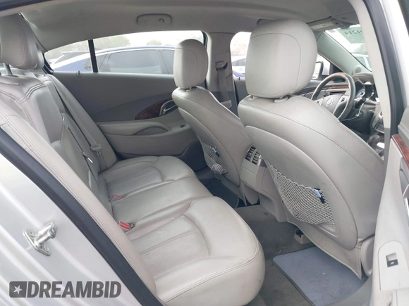 2012 Buick LaCrosse Premium 1 with VIN 1G4GE5E3XCF168614, listed as a IAAI auction lot 40491214 with 215,742 mi miles and . Bid and sale history available at DreamBid. Image 8.