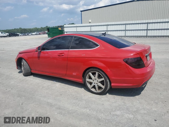 2012 Mercedes-Benz C 250 with VIN WDDGJ4HB4CF780942, listed as a Copart auction lot 59398325 with 155,955 mi miles and Salvage title. Bid and sale history available at DreamBid. Image 2.