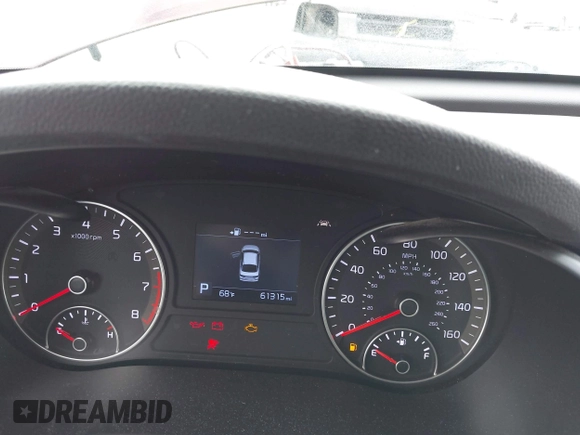 2019 Kia Optima LX z VIN 5XXGT4L37KG354649, wystawiony jako IAAI lot #42130410 z przebiegiem 61 315 mil mil oraz . Historia ofert i sprzedaży dostępna na DreamBid. Obrazek 7.