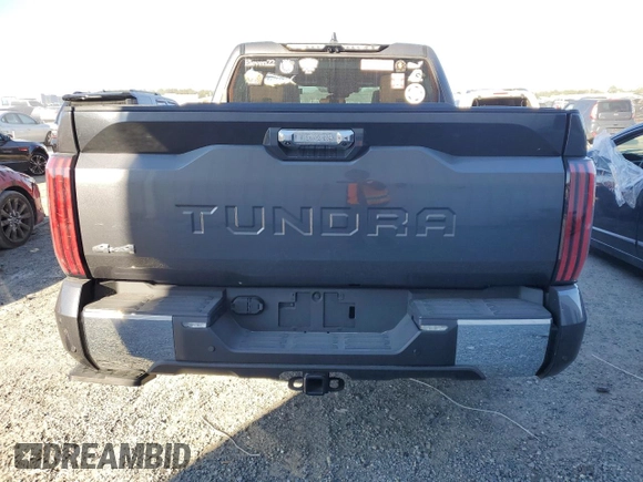 2024 Toyota Tundra 1794 Edition with VIN 5TFMC5DB3RX069660, listed as a Copart auction lot 84489974 with 3,998 mi miles and Salvage title. Bid and sale history available at DreamBid. Image 6.