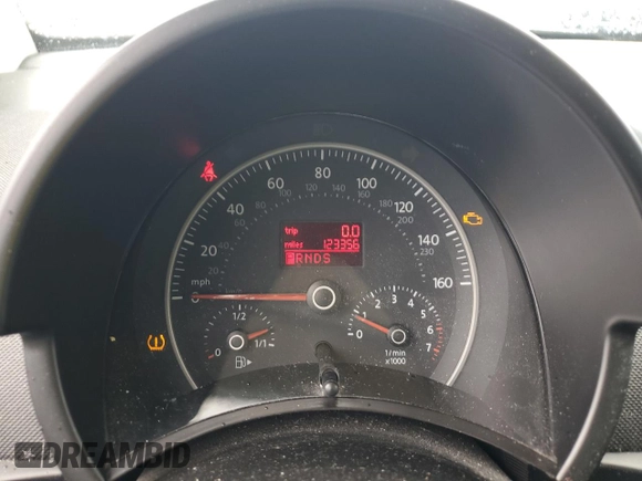 2009 Volkswagen Beetle S with VIN 3VWRG31C29M507454, listed as a Copart auction lot 57183725 with 123,356 mi miles and Salvage title. Bid and sale history available at DreamBid. Image 9.