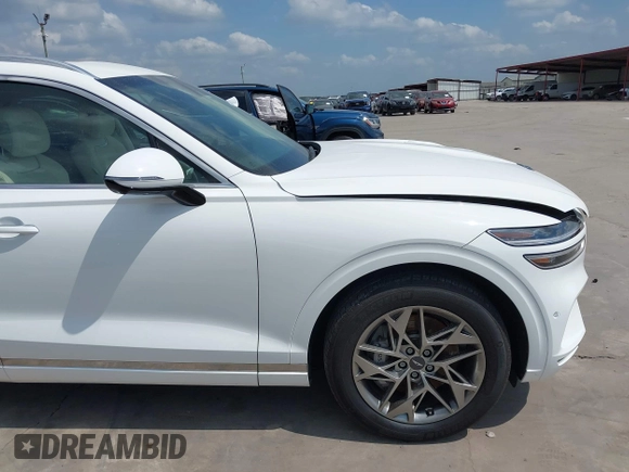 2023 Genesis GV70 2.5T with VIN KMUMADTB7PU139111, listed as a IAAI auction lot 42391876 with 13,157 mi miles and . Bid and sale history available at DreamBid. Image 18.
