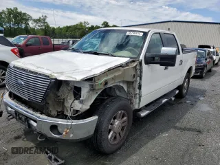2008 Ford F-150 XLT z VIN 1FTPW14V08FA84175, wystawiony jako Copart lot #58796915 z przebiegiem 218 516 mil mil oraz Szkoda całkowita • Salvage title. Historia ofert i sprzedaży dostępna na DreamBid. Obrazek 1.