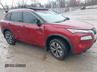 2021 Nissan Rogue SV z VIN JN8AT3BB3MW234524, wystawiony jako IAAI lot #41854592 z przebiegiem 41 023 mil mil oraz . Historia ofert i sprzedaży dostępna na DreamBid. Obrazek 1.