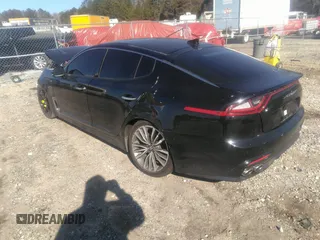 2018 Kia Stinger Premium with VIN KNAE25LA4J6014190, listed as a IAAI auction lot 41163976 with 67,976 mi miles. Bid and sale history available at carsss.com. Image 3.