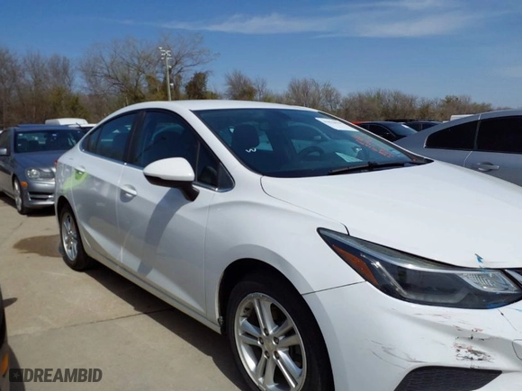 2017 Chevrolet Cruze LT with VIN 1G1BE5SM3H7227427, listed as a IAAI auction lot 41822018 with NaN miles. Bid and sale history available at carsss.com. Image 13.