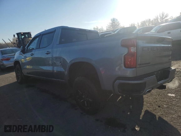 2023 Chevrolet Silverado 1500 RST with VIN 1GCUDEED9PZ215512, listed as a Copart auction lot 82999534 with 11,298 mi miles and Salvage Title. Bid and sale history available at DreamBid. Image 2.