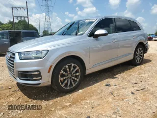 2019 Audi Q7 Premium Plus with VIN WA1LAAF76KD011725, listed as a Copart auction lot 62845265 with 91,112 mi miles and Salvage title. Bid and sale history available at DreamBid. Image 1.