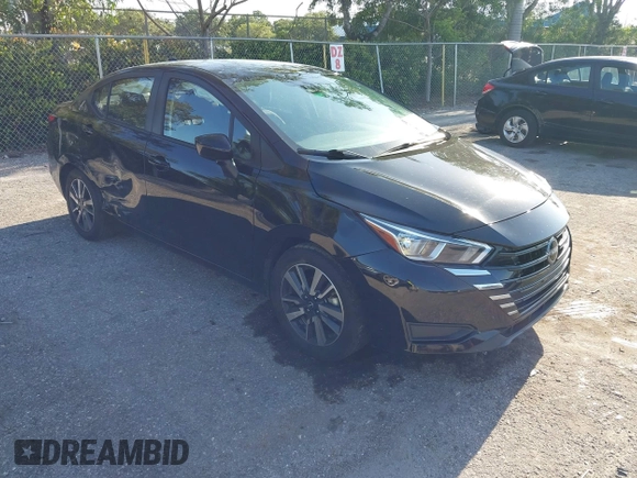 2023 Nissan Versa SV with VIN 3N1CN8EV6PL816776, listed as a IAAI auction lot 42284707 with 66,930 mi miles and . Bid and sale history available at DreamBid. Image 1.