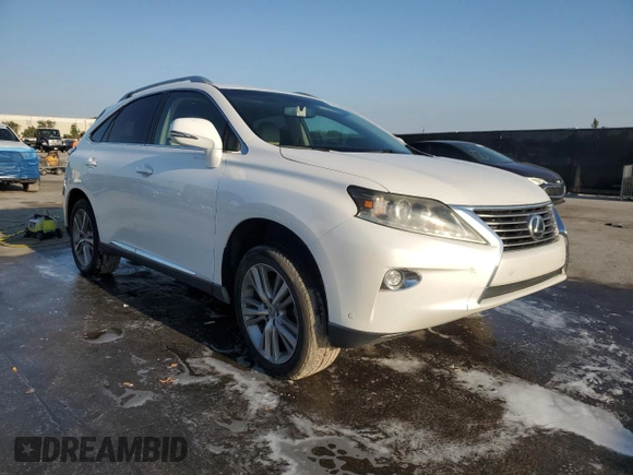 2015 Lexus RX 350 with VIN 2T2ZK1BA3FC188732, listed as a Copart auction lot 52688885 with 163,260 mi miles and Salvage Title. Bid and sale history available at carsss.com. Image 4.