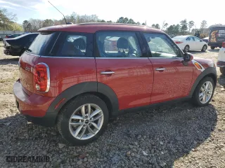 2013 MINI Cooper Countryman with VIN WMWZB3C50DWM09576, listed as a Copart auction lot 50203695 with 72,495 mi miles and Salvage Title. Bid and sale history available at carsss.com. Image 3.