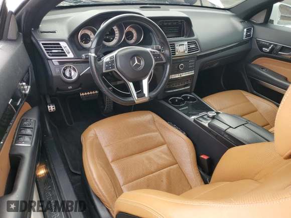 2017 Mercedes-Benz E-Class E 400 with VIN WDDKJ6FB7HF360866, listed as a Copart auction lot 87258794 with 56,124 mi miles and Salvage Title. Bid and sale history available at carsss.com. Image 8.