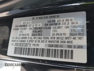 2014 Mazda CX-5 Sport z VIN JM3KE2BE2E0325715, wystawiony jako IAAI lot #42683243 z przebiegiem 262 005 mil mil oraz . Historia ofert i sprzedaży dostępna na DreamBid. Obrazek 9.