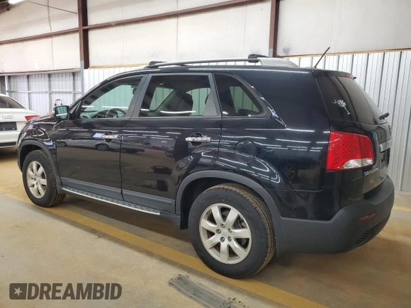 2012 Kia Sorento LX with VIN 5XYKT4A27CG200136, listed as a Copart auction lot 48367015 with 127,974 mi miles and Salvage Title. Bid and sale history available at carsss.com. Image 2.