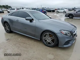 2018 Mercedes-Benz E-Class E 400 with VIN WDD1J6FB9JF039283, listed as a Copart auction lot 82918073 with 73,626 mi miles and Salvage Title. Bid and sale history available at carsss.com. Image 4.