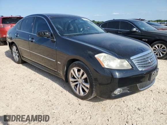 2008 Infiniti M z VIN JNKAY01E48M603043, wystawiony jako Copart lot #56204025 z przebiegiem 162 134 mil mil oraz Szkoda całkowita • Salvage title. Historia ofert i sprzedaży dostępna na DreamBid. Obrazek 4.
