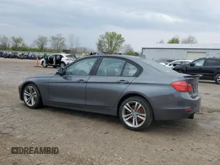 2013 BMW 3 Series 335i xDrive with VIN WBA3B9C59DF586989, listed as a Copart auction lot 52756845 with 120,785 mi miles and Salvage Title. Bid and sale history available at carsss.com. Image 2.