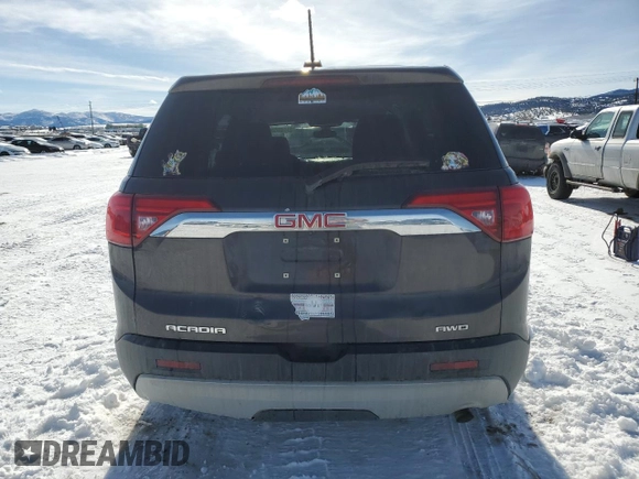 2017 GMC Acadia SLE with VIN 1GKKNRLA7HZ241973, listed as a Copart auction lot 45945635 with 190,575 mi miles and Clean title. Bid and sale history available at DreamBid. Image 6.
