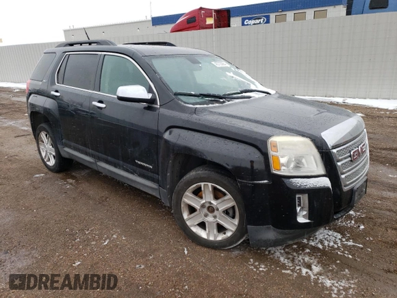 2011 GMC Terrain SLT-1 with VIN 2CTFLVEC8B6314608, listed as a Copart auction lot 45723984 with 169,300 mi miles and Salvage Title. Bid and sale history available at carsss.com. Image 4.
