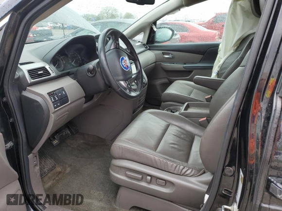 2014 Honda Odyssey Touring z VIN 5FNRL5H91EB063390, wystawiony jako Copart lot #54482545 z przebiegiem Nie podano mil oraz Szkoda całkowita • Salvage title. Historia ofert i sprzedaży dostępna na DreamBid. Obrazek 7.