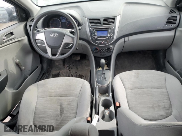 2016 Hyundai Accent SE with VIN KMHCT4AE7GU070485, listed as a Copart auction lot 47302385 with 152,330 mi miles and Salvage Title. Bid and sale history available at carsss.com. Image 8.