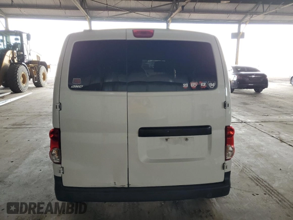 2017 Nissan NV200 S with VIN 3N6CM0KN9HK711885, listed as a Copart auction lot 58154335 with 144,451 mi miles and Clean title. Bid and sale history available at DreamBid. Image 6.